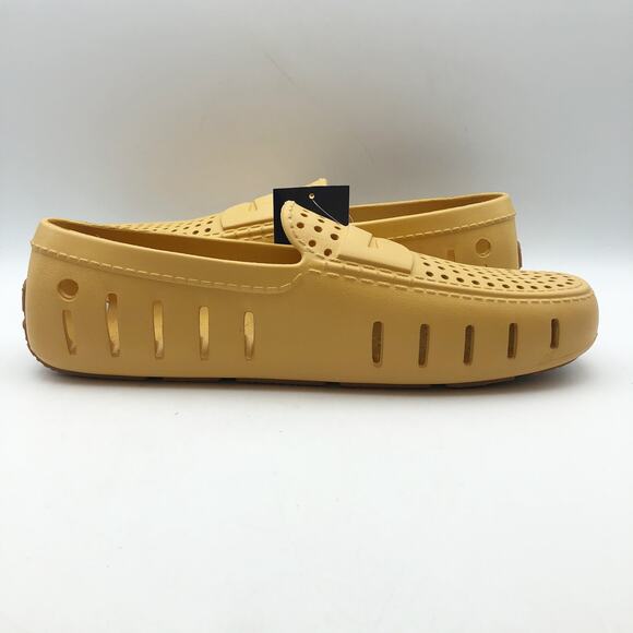 Floafers Mens Country Club Driver 2.0 Loafer Size 11 Yellow Dunne Gum NWT main image 5
